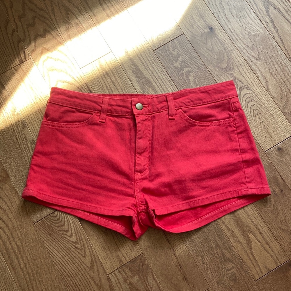 American apparel Jean shorts
